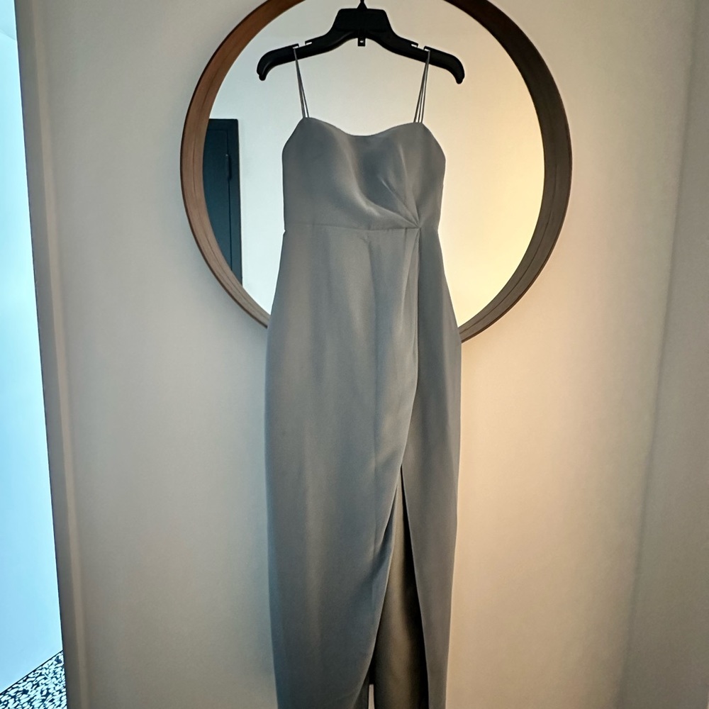 JENNY YOO - Demi / Mayan Blue - size 4 dress
